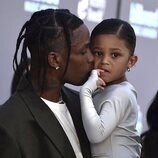 Travis Scott y su hija Stormi Webster en los Billboard Music Awards 2022