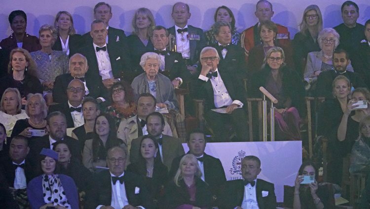 La Reina Isabel y Sophie de Wessex en 'A Gallop Through History' en The Royal Windsor Horse Show