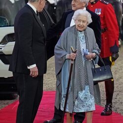 La Reina Isabel en 'A Gallop Through History' en The Royal Windsor Horse Show