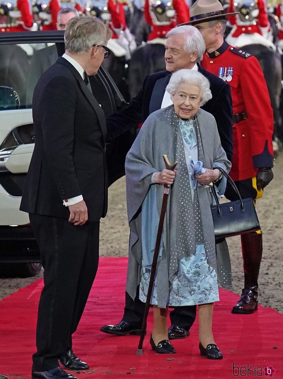 La Reina Isabel en 'A Gallop Through History' en The Royal Windsor Horse Show