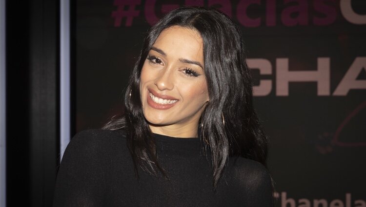 Chanel Terrero en su rueda de prensa tras su regreso del Festival de Eurovisión 2022