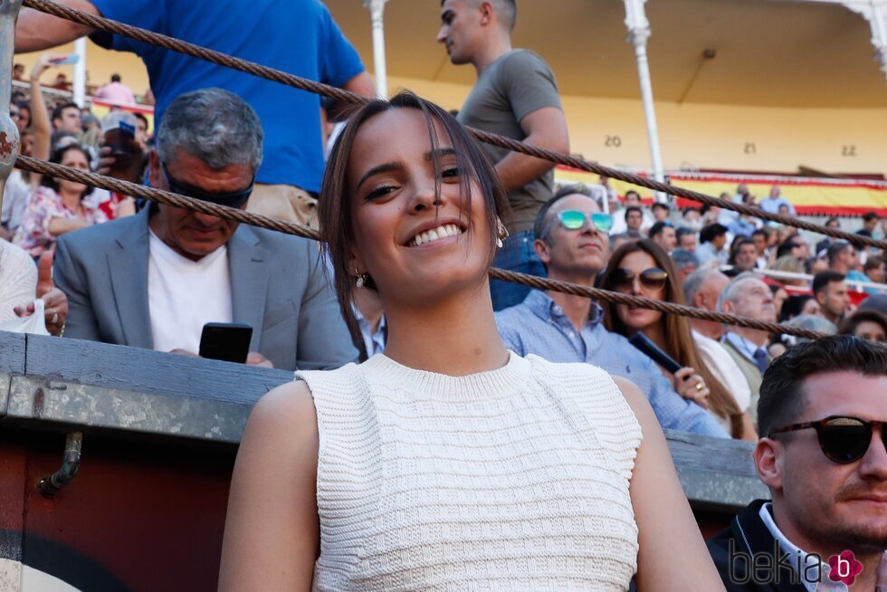 Gloria Camila en una corrida de toros