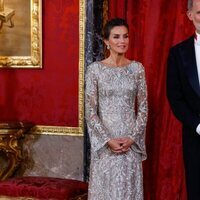 La Reina Letizia en la cena de gala al Emir y la Jequesa de Catar por su Visita de Estado a España