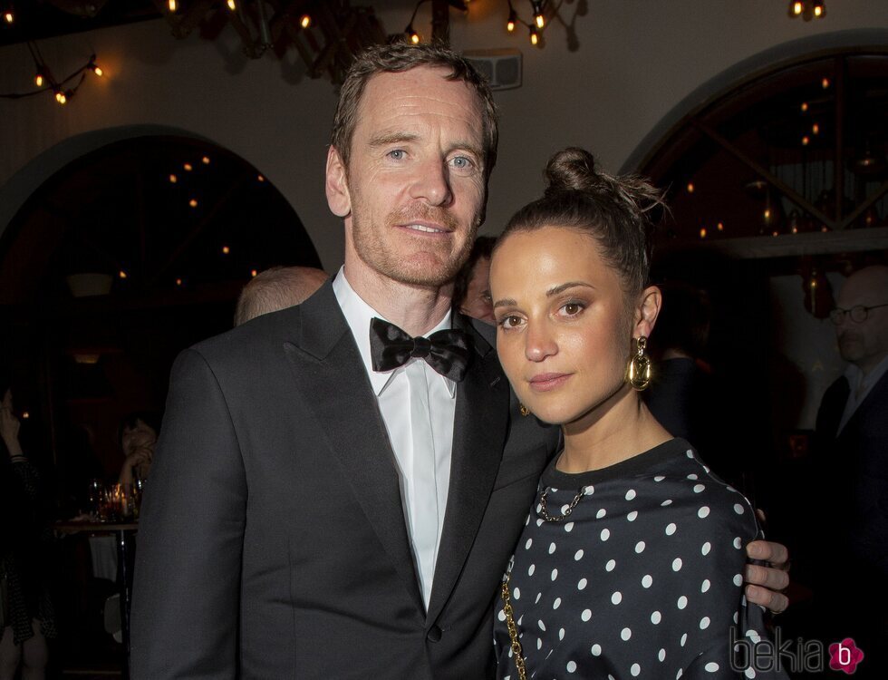 Alicia Vikander y Michael Fassbender en el Festival de Cannes 2022