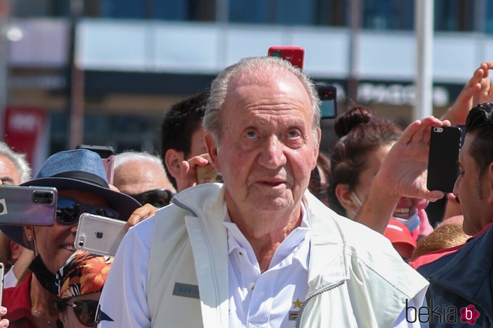 El Rey Juan Carlos en Sanxenxo en su primer regreso a España tras su exilio en Abu Dabi