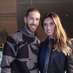 Sergio Ramos y Pilar Rubio en un desfile de Louis Vuitton en la Fashion Week en París 2022