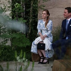 Beatriz de York y Edoardo Mapelli Mozzi durante su paso por Chelsea Flower Show 2022