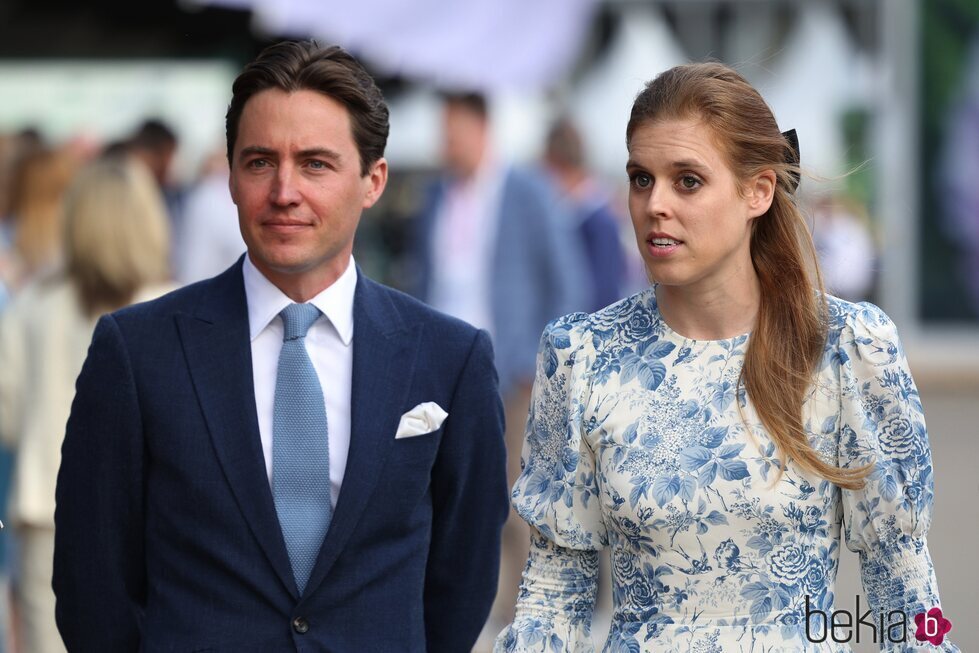 Beatriz de York y Edoardo Mapelli Mozzi en Chelsea Flower Show 2022