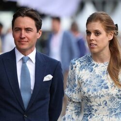 Beatriz de York y Edoardo Mapelli Mozzi en Chelsea Flower Show 2022