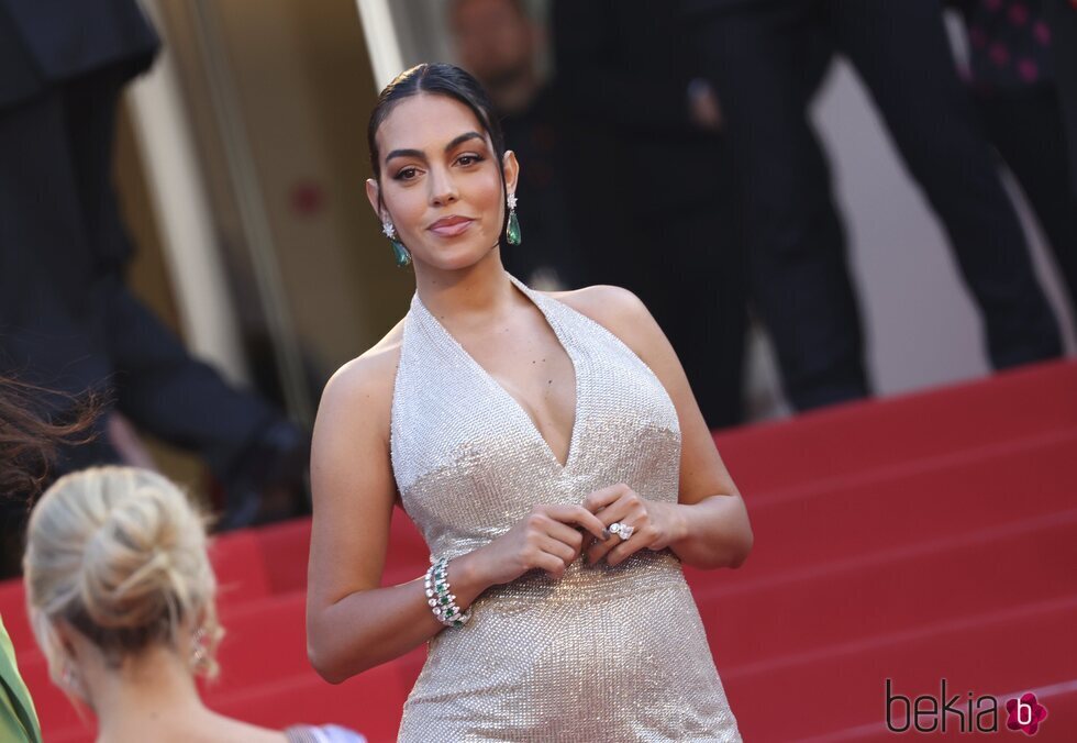 Georgina Rodríguez en Cannes 2022 tras haber sido madre