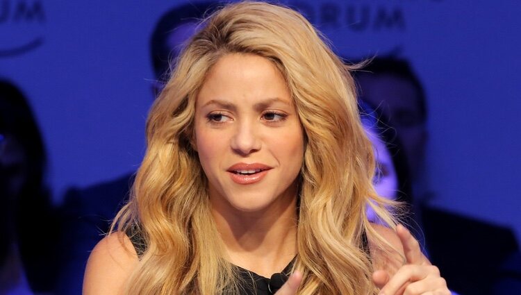 Shakira en el World Economic Forum en Davos en 2017