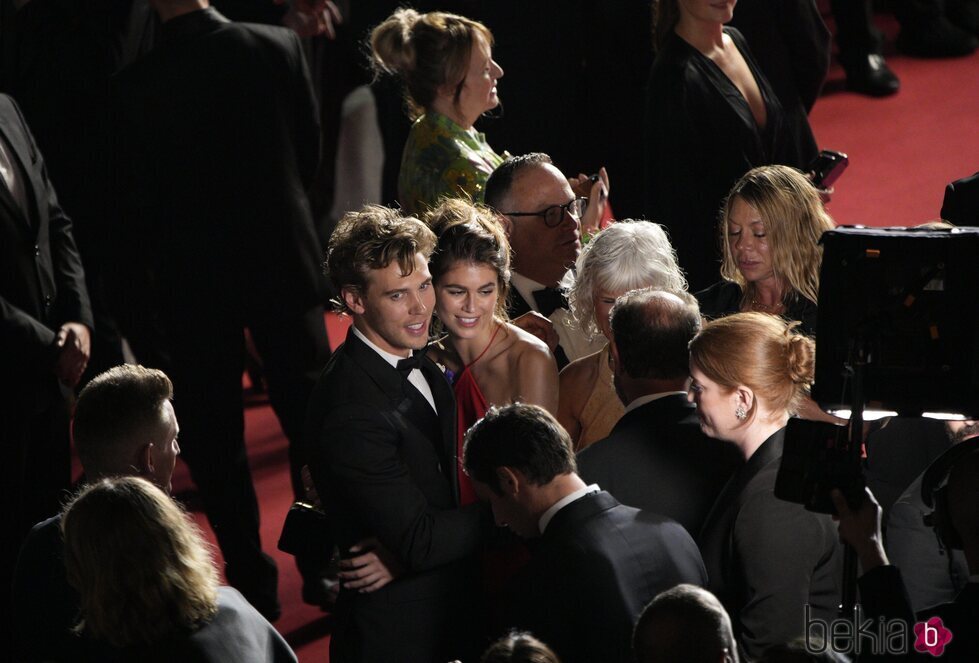 Kaia Gerber y Austin Butler en el estreno de 'Elvis' en el Festival de Cannes 2022