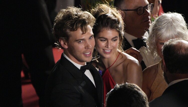 Kaia Gerber y Austin Butler en el estreno de 'Elvis' en el Festival de Cannes 2022