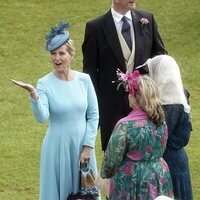 Sophie de Wessex en una Garden Party 2022 en Buckingham Palace