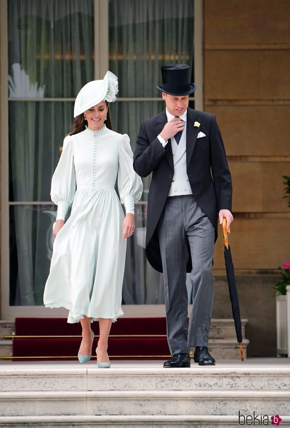 El Príncipe Guillermo y Kate Middleton en una Garden Party 2022 en Buckingham Palace