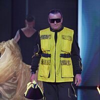 Antonio Montero en el desfile Jóvenes diseñadores en la 'Sálvame Fashion Week 2022'