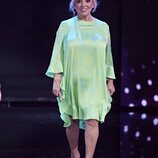 Carmen Borrego en el desfile de Alfombra Roja en la 'Sálvame Fashion Week 2022'