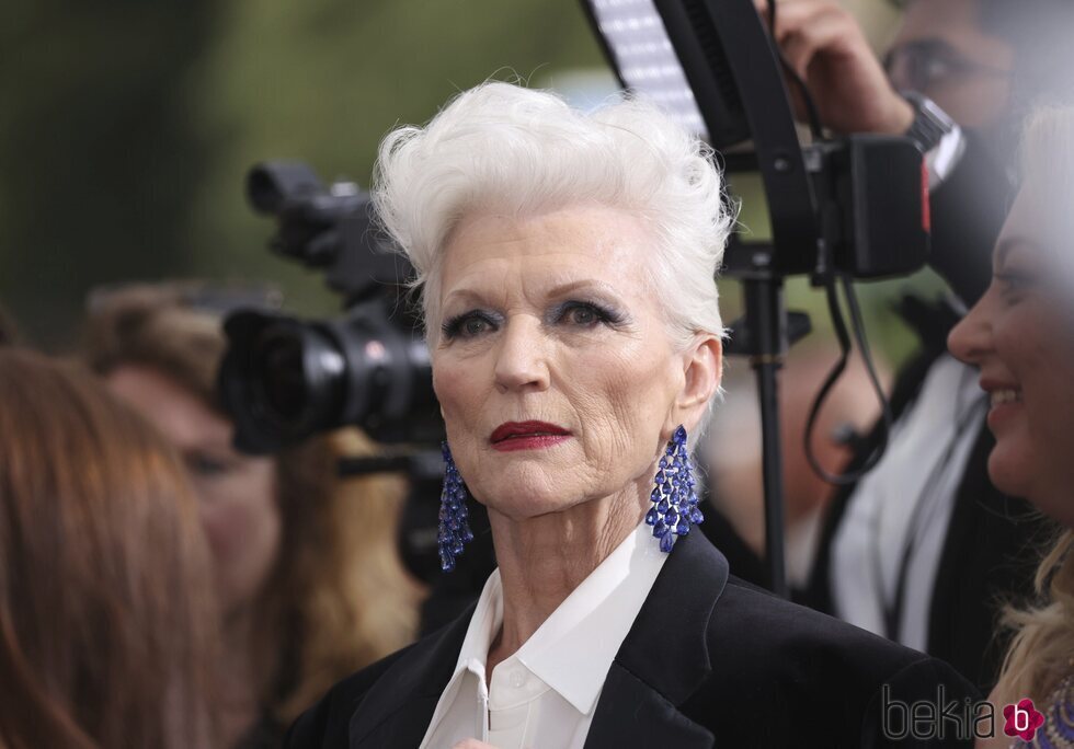 Maye Musk en la gala amfAR en el Festival de Cannes 2022