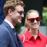 Pierre Casiraghi y Beatrice Borromeo en el Gran Premio de F1 de Mónaco 2022