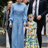 Charlene de Mónaco y Gabriella de Mónaco en el Gran Premio de F1 de Mónaco 2022