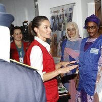 La Reina Letizia visita el proyecto integral de atención a las víctimas de violencia de género en Mauritania