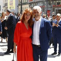 Carlos Sobera y Patricia Santamarina en la boda de Vania Millán y Julián Bayón