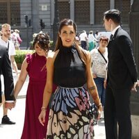 Pilar Rubio en la boda de Vania Millán y Julián Bayón