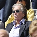 Michael Douglas en la final de Roland Garros 2022