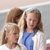 Savannah e Isla Phillips en el Desfile del Jubileo de Platino