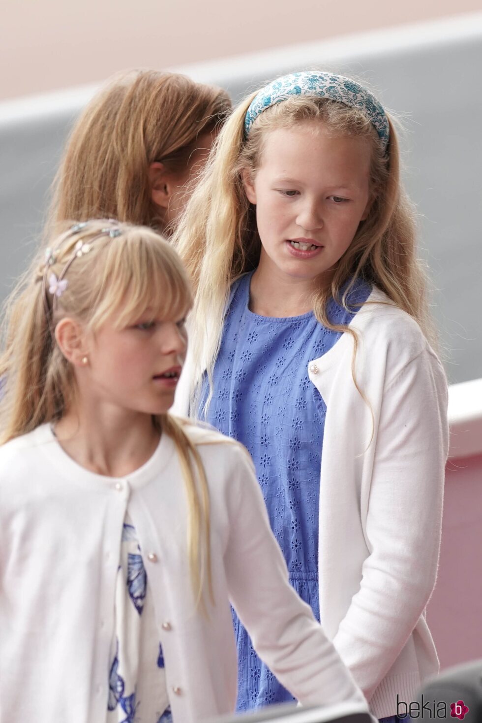 Savannah e Isla Phillips en el Desfile del Jubileo de Platino