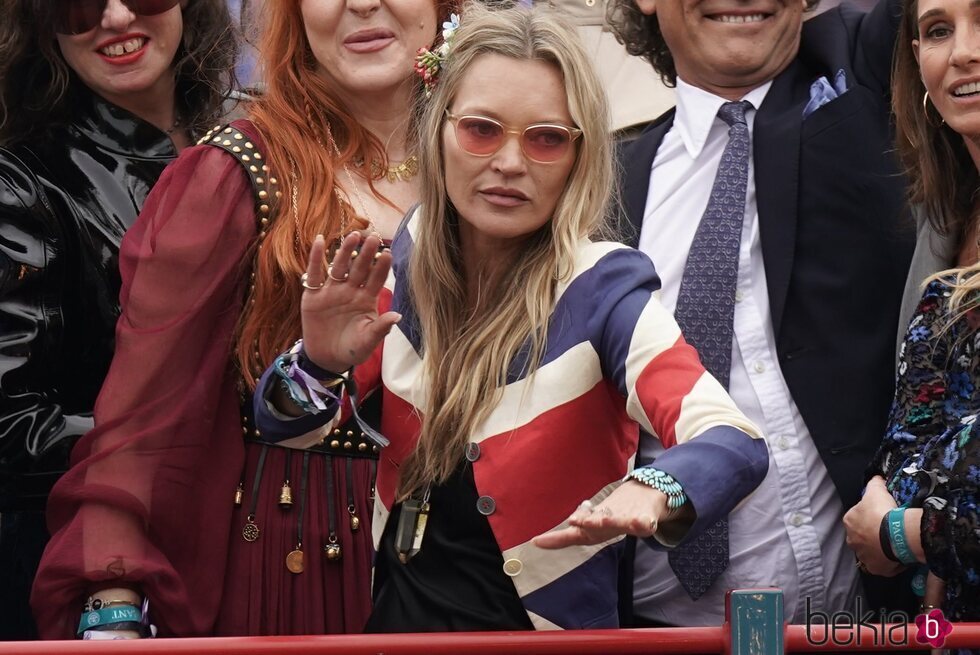 Kate Moss en el Desfile del Jubileo de Platino