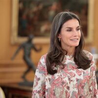 La Reina Letizia junto a la directiva de la Alianza Iberoamericana de Enfermedades raras