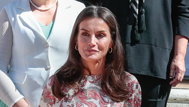 La Reina Letizia recibe en la Zarzuela a la directiva de la Alianza Iberoamericana de Enfermedades raras