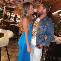 Marta Riesco y Antonio David Flores, de cena romántica