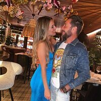 Marta Riesco y Antonio David Flores, de cena romántica