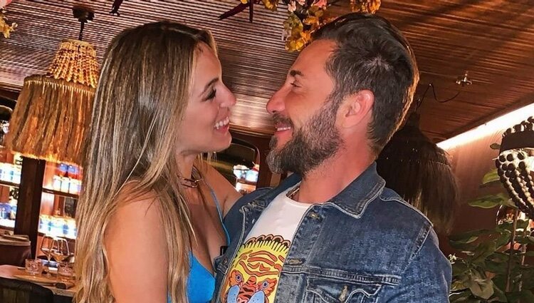 Marta Riesco y Antonio David Flores, de cena romántica