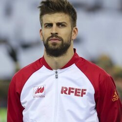 Gerard Piqué en uno de sus encuentros deportivos en Italia