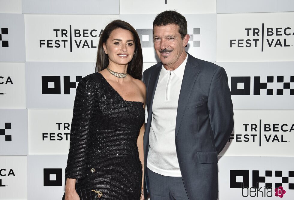 Penélope Cruz y Antonio Banderas en el Festival Tribeca 2022