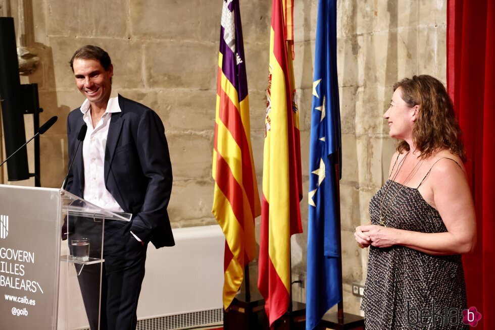 Rafa Nadal, homenajeado por el Govern balear