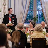 Haakon y Mette-Marit de Noruega en su discurso en la cena de gala por el 18 cumpleaños de Ingrid Alexandra de Noruega