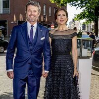 Federico y Mary de Dinamarca en una cena en Grote Kerk por su visita oficial a Holanda