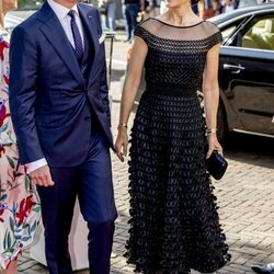 Federico y Mary de Dinamarca, muy cómplices en una cena en Grote Kerk por su visita oficial a Holanda