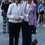 La Reina Sofía y Silvia de Suecia en la Plaza Mayor de Salamanca