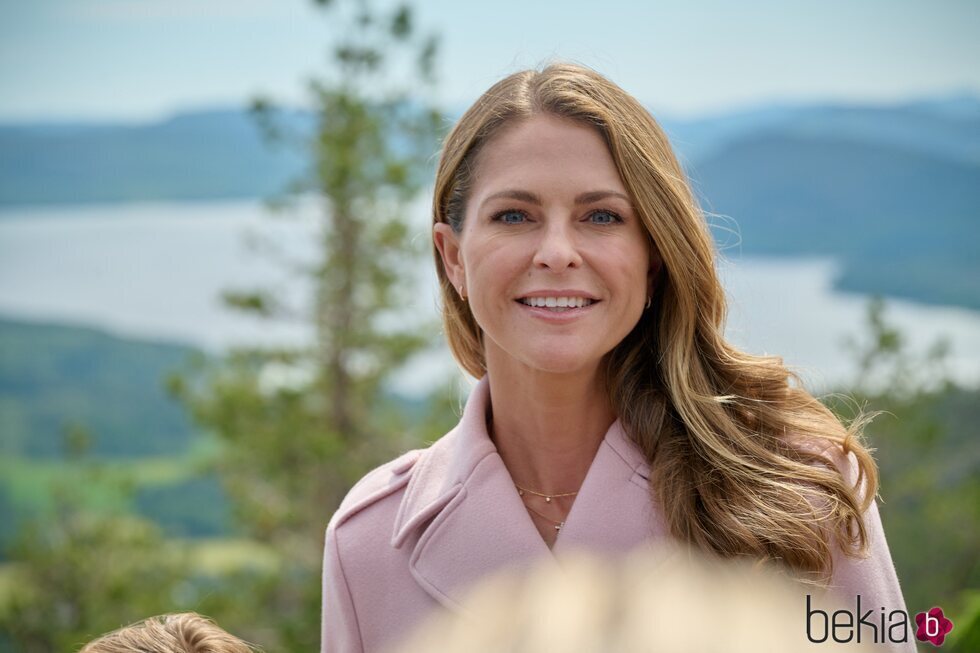 Magdalena de Suecia en la inauguración del Discovery Park en Skuleberget