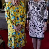 La Reina Isabel con la Gobernadora de Nueva Gales del Sur en Windsor Castle