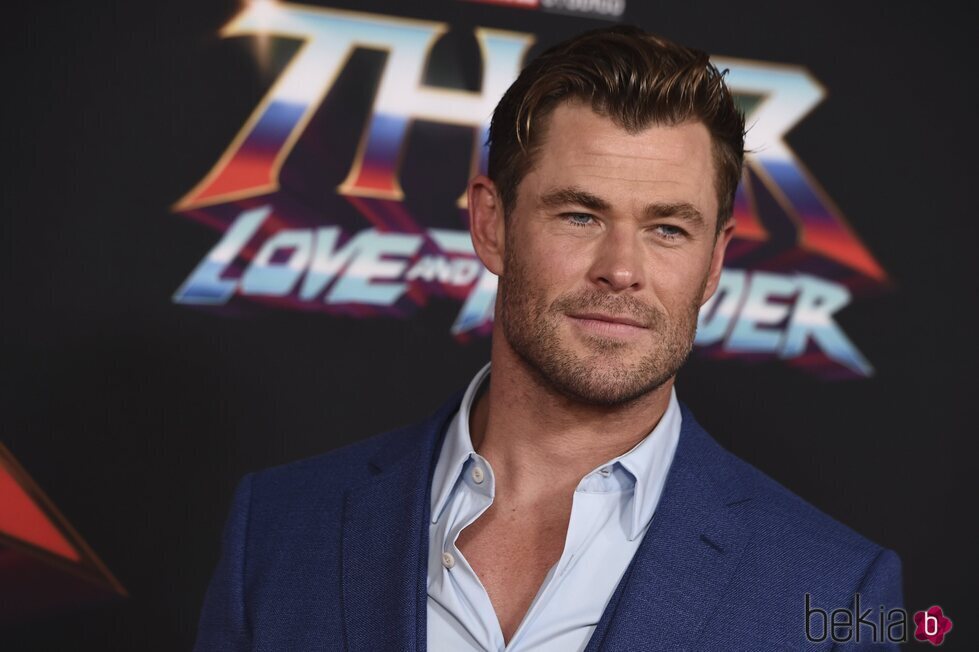 Chris Hemsworth en el estreno de 'Thor: love and thunder'