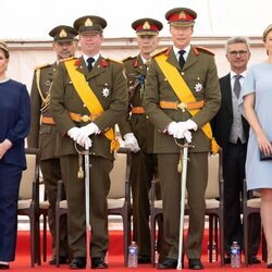 Los Grandes Duques de Luxemburgo y Guillermo y Stéphanie de Luxemburgo en el Día Nacional de Luxemburgo 2022