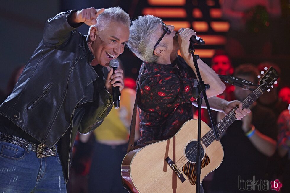 Kiko Hernández y La Guardia en el primer concierto del 'Sálvame Mediafest'