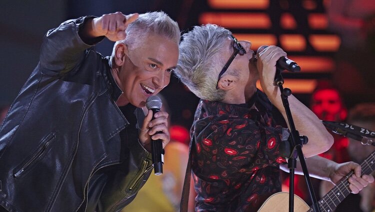 Kiko Hernández y La Guardia en el primer concierto del 'Sálvame Mediafest'