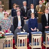 La Familia Gran Ducal de Luxemburgo en el Día Nacional de Luxemburgo 2022